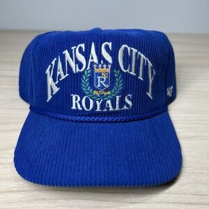 New Kansas City Royals Corduroy 47 Brand Hitch Rope SnapBack Adjustable Hat Cap